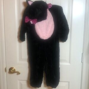 Black and Pink Cat Kids Halloween Costume